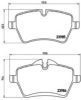 BREMBO P 06 051 Brake Pad Set, disc brake